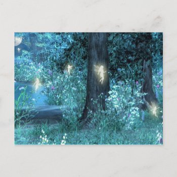 Mr. Garden Fairy Postcard by RenderlyYours at Zazzle