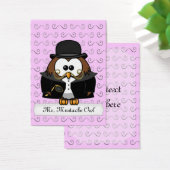 Mr. Gold Mustache Owl (Desk)