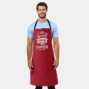 Mr good looking Mens Funny BBQ Grilling Apron