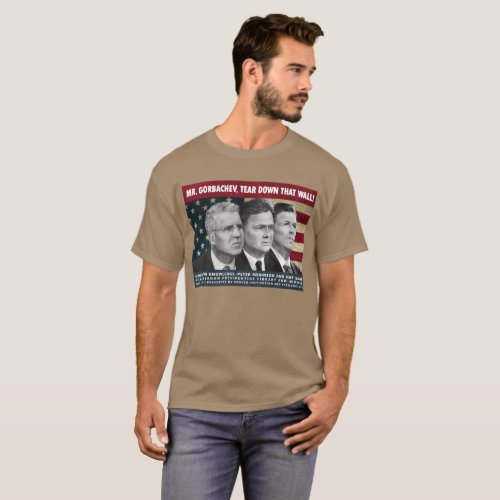 Mr Gorbachev Tear Down This Wall T_Shirt