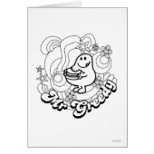 Mr. Greedy | Black & White Swirls & Stars (Front)