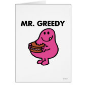 Mr. Greedy Eating Cake (Front)