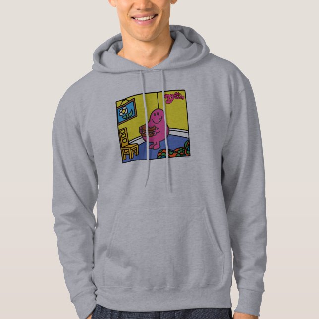 Mr. Greedy | Living Room Eating Hoodie (Front)