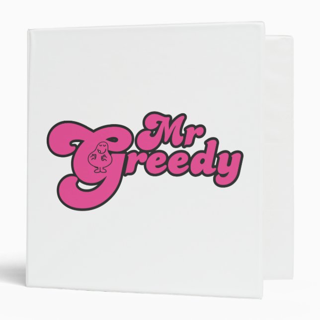 Mr. Greedy Resting In The G Binder (Front/Inside)