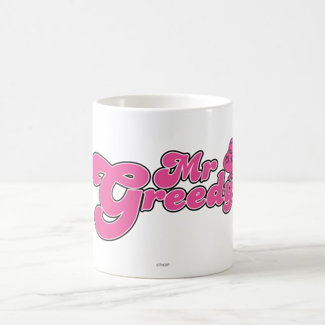 Mr. Greedy Standing Around Coffee Mug (Center)