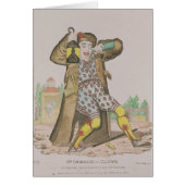 Mr Grimaldi as Clown, illuminating the (Front)