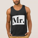 Mr. Groom High Contrast Black and White Minimalist T-Shirt