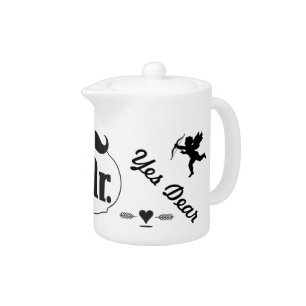 Mr. Groom Mustache Teapot