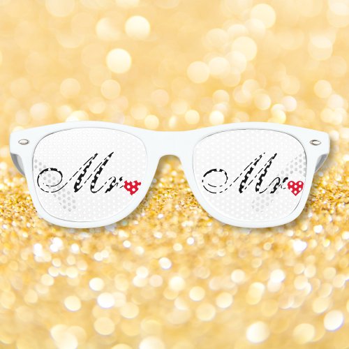 Mr Groom Newlyweds Couples Wedding Party Shades