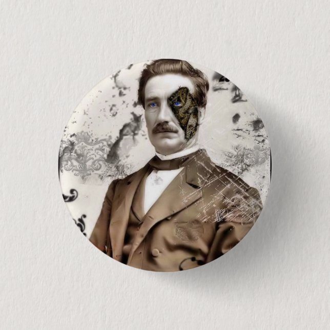 Mr Growland's Replacement Button (Front)