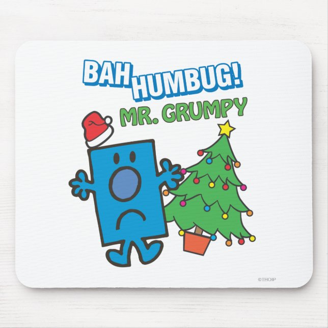 Mr. Grumpy | Bah Humbug Mouse Pad (Front)