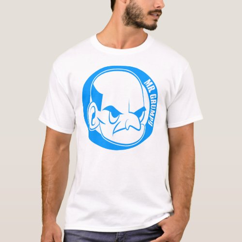 Mr Grumpy Basic T_Shirt White T_Shirt