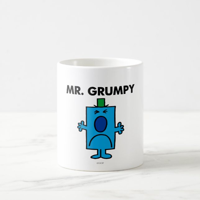 Mr. Grumpy | Frowning Face Coffee Mug (Center)