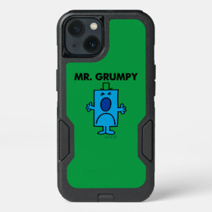 Mr. Grumpy Frowning Face iPhone 13 Case