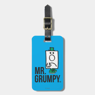 Mr. Grumpy Luggage Tag
