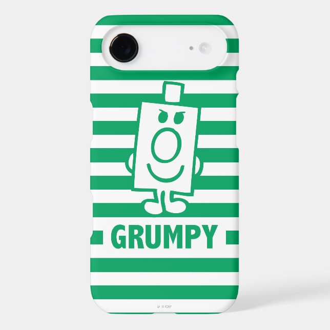 Mr Grumpy | Mischievous Grin and Green Stripes (Back)