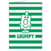 Mr Grumpy | Mischievous Grin and Green Stripes (Front)