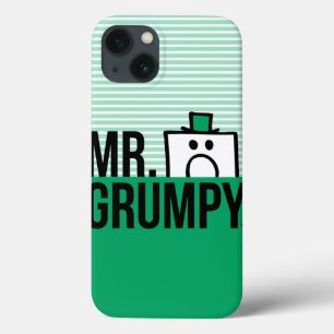 Mr Grumpy Peeking Head Over Name iPhone 13 Case