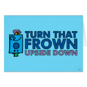 Mr Grumpy | Turn That Frown Upside Down Cards (Front Horizontal)