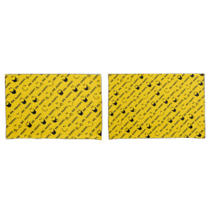 Mr Happy   All Smiles Pattern Pillow Case