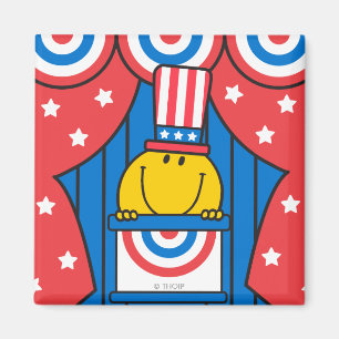 Mr. Happy at the Podium Magnet