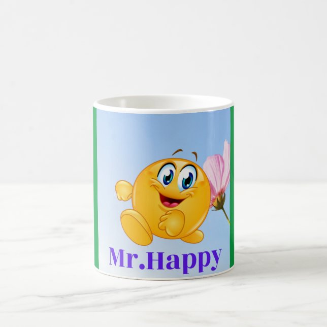 Mr.Happy Coffee Mug (Center)