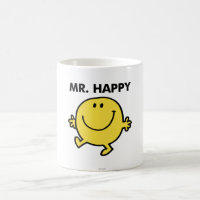 Mr. Happy | Dancing & Smiling Coffee Mug