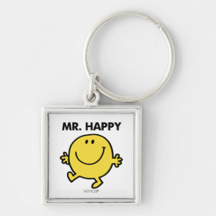 Mr. Happy Dancing & Smiling Keychain