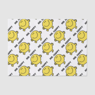 Mr. Happy Dancing & Smiling Tissue Paper