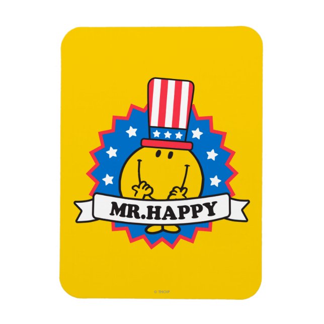 Mr. Happy Election Seal Magnet (Vertical)