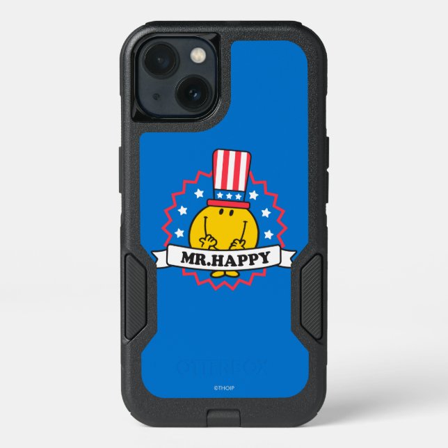 Mr. Happy Election Seal Otterbox iPhone Case (Back)