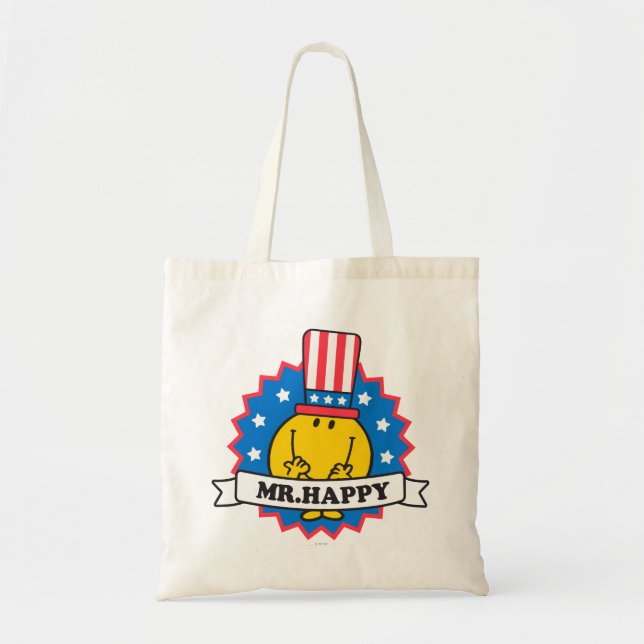Mr. Happy Election Seal Tote Bag (Front)