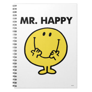 Mr. Happy   Giant Smiley Face Notebook