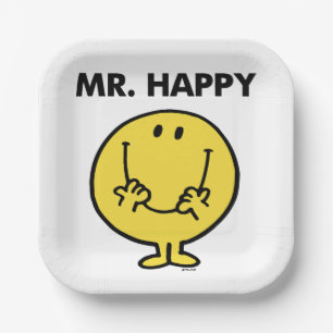 Mr. Happy Giant Smiley Face Paper Plates