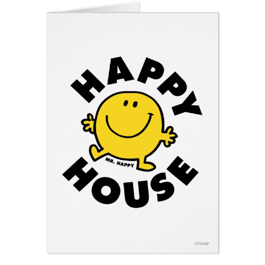 Mr. Happy | Happy House Cards (Front)