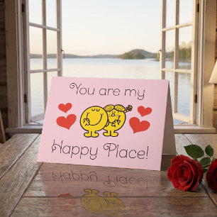 Mr Happy & Little Miss Sunshine Happy Anniversary Card