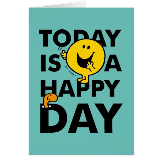 Mr. Happy | Today is a Happy Day (Front)