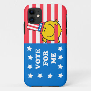 Mr. Happy Vote For Me Flag iPhone 11 Case