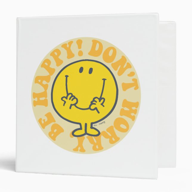 Mr. Happy's Happy Motto Binder (Front/Inside)