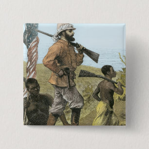 Mr. Henry Morton Stanley (1841-1904) Approaching L Pinback Button