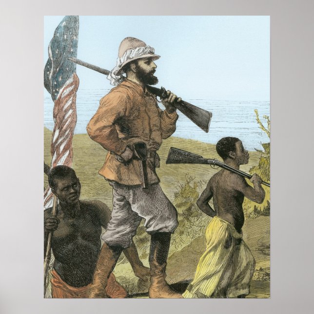 Mr. Henry Morton Stanley (1841-1904) Approaching L Poster (Front)