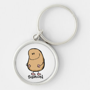 Mr Human Bean Keychain