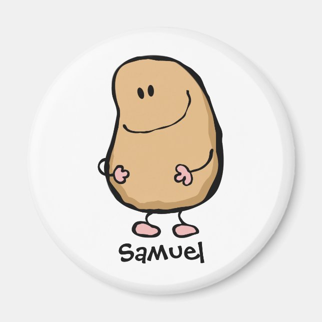 Mr Human Bean Magnet (Front)