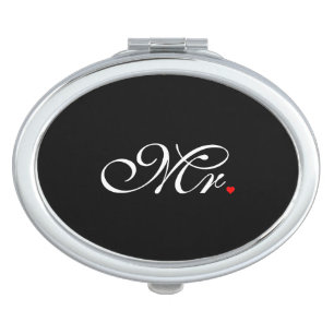 Mr. Husband Groom His Hers Newly Weds Vanity Mirror