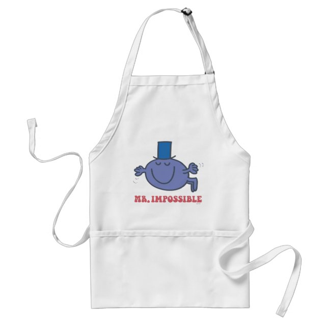Mr. Impossible In Flight Adult Apron (Front)