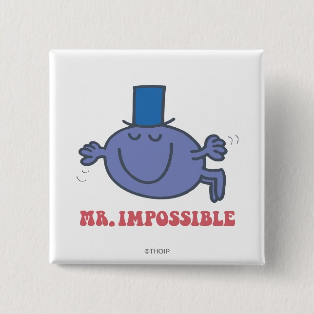 Mr. Impossible In Flight Button (Front)