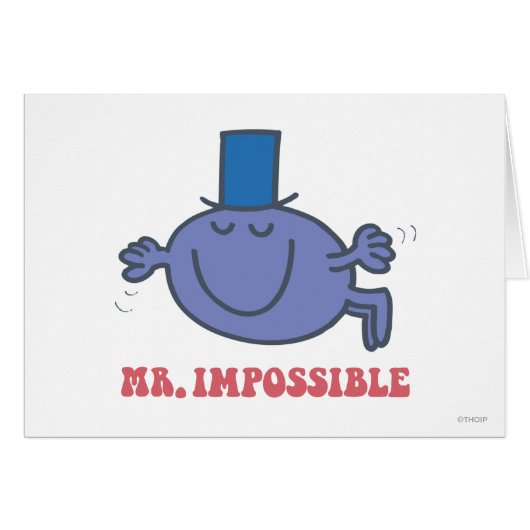 Mr. Impossible In Flight Cards (Front Horizontal)