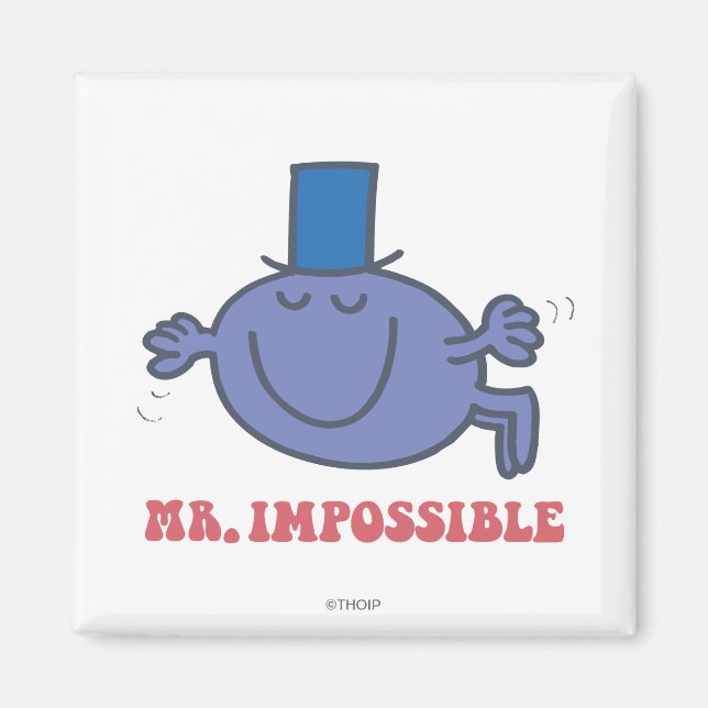 Mr. Impossible In Flight Magnet (Front)