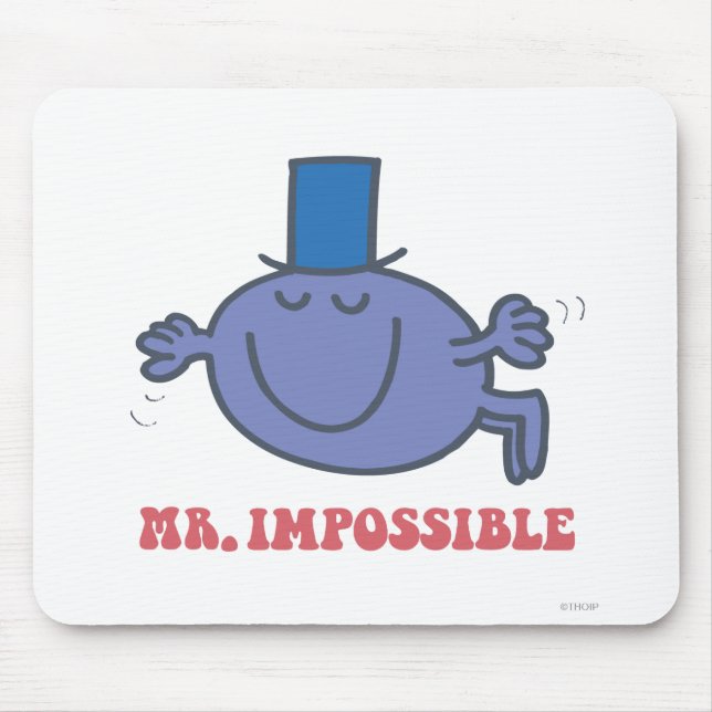 Mr. Impossible In Flight Mouse Pad (Front)