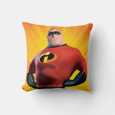 Mr. Incredible 2 Throw Pillow